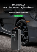 Compressor De Ar Digital Portátil (Calibrador de Pneus)