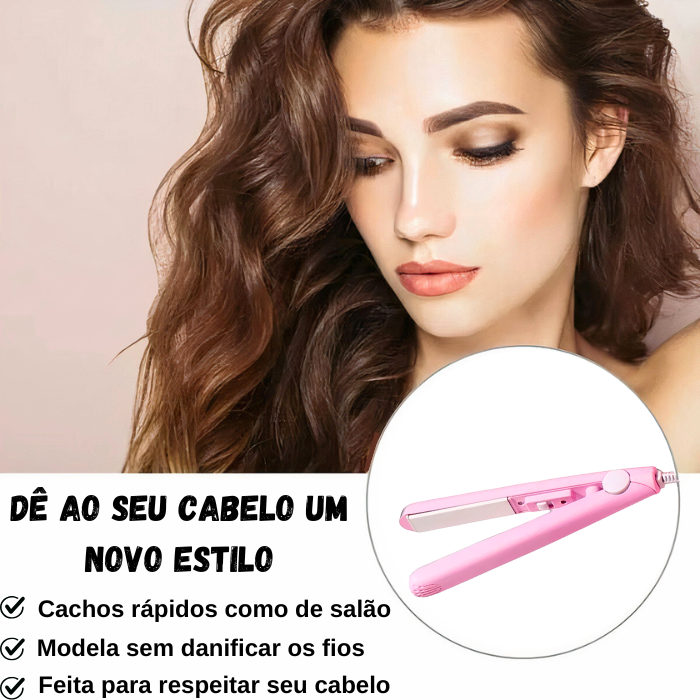 Modelador Bravello 2 em 1 Bivolt  [PROMOÇÃO LIMITADA ATÉ HOJE  23:59]